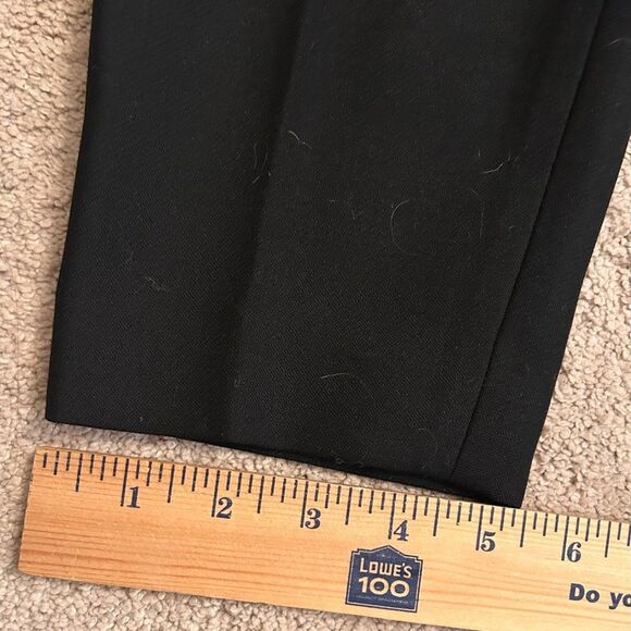 J Crew Woman Minnie Skinny Trouser Pant Black Size 14 - Picture 9 of 11